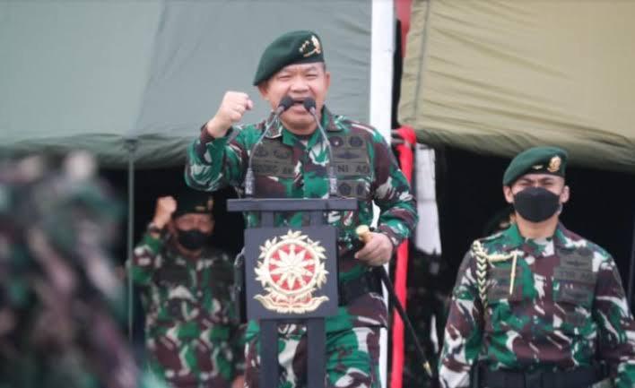 Kasad TNI berikan bantuan paket nutrisi untuk anak penderita stunting