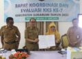 Sekda Pimpin Rakor Dan Evaluasi Persiapan Kks Kabupaten Sukabumi Tahun 2023